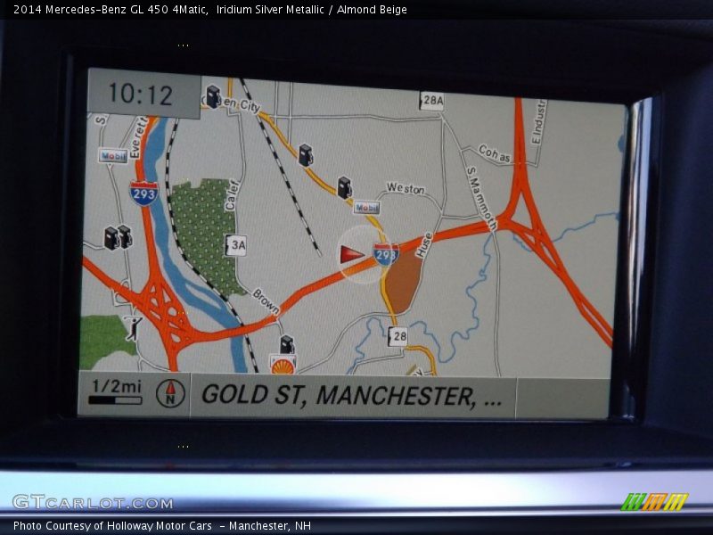 Iridium Silver Metallic / Almond Beige 2014 Mercedes-Benz GL 450 4Matic