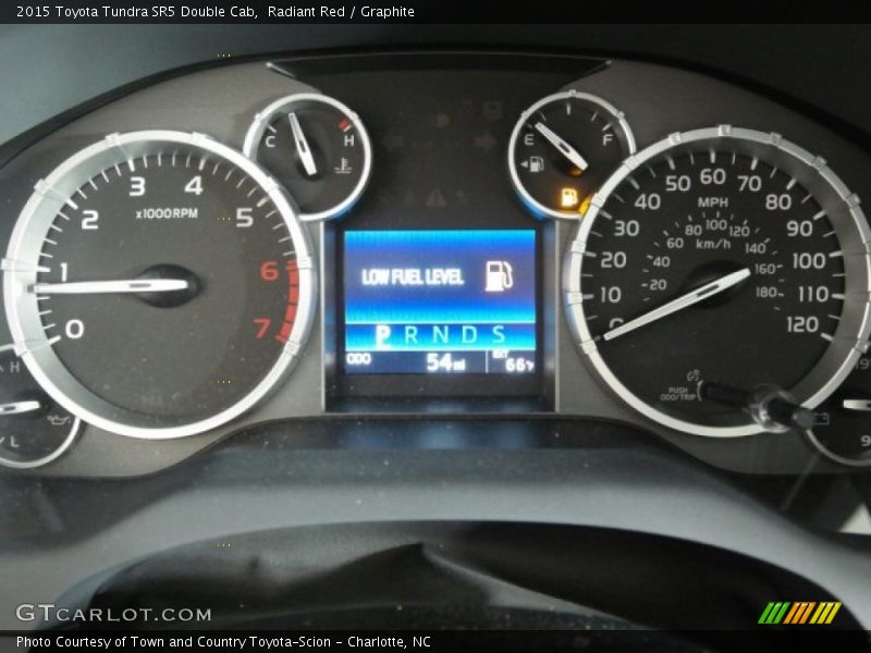 Radiant Red / Graphite 2015 Toyota Tundra SR5 Double Cab