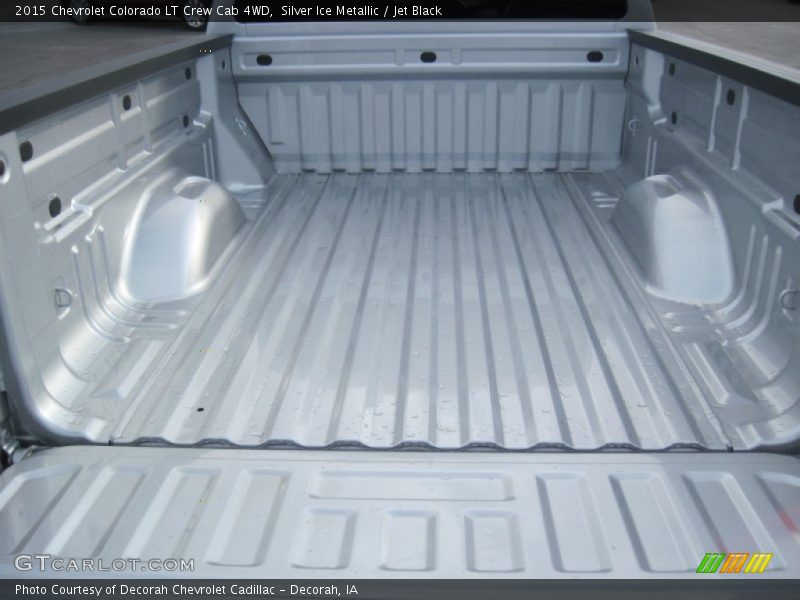 Silver Ice Metallic / Jet Black 2015 Chevrolet Colorado LT Crew Cab 4WD