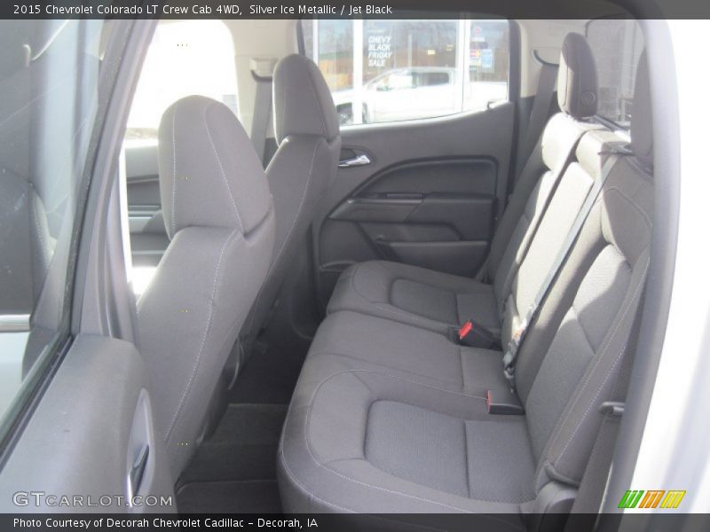 Silver Ice Metallic / Jet Black 2015 Chevrolet Colorado LT Crew Cab 4WD