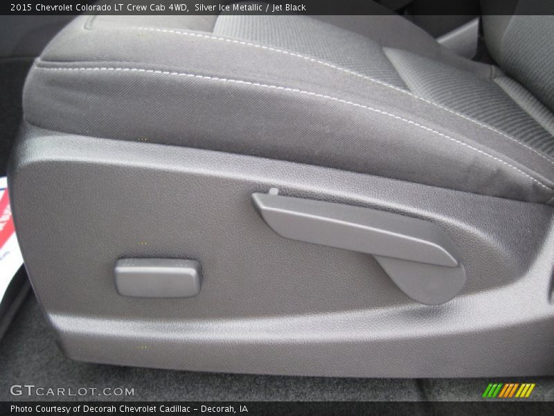 Silver Ice Metallic / Jet Black 2015 Chevrolet Colorado LT Crew Cab 4WD