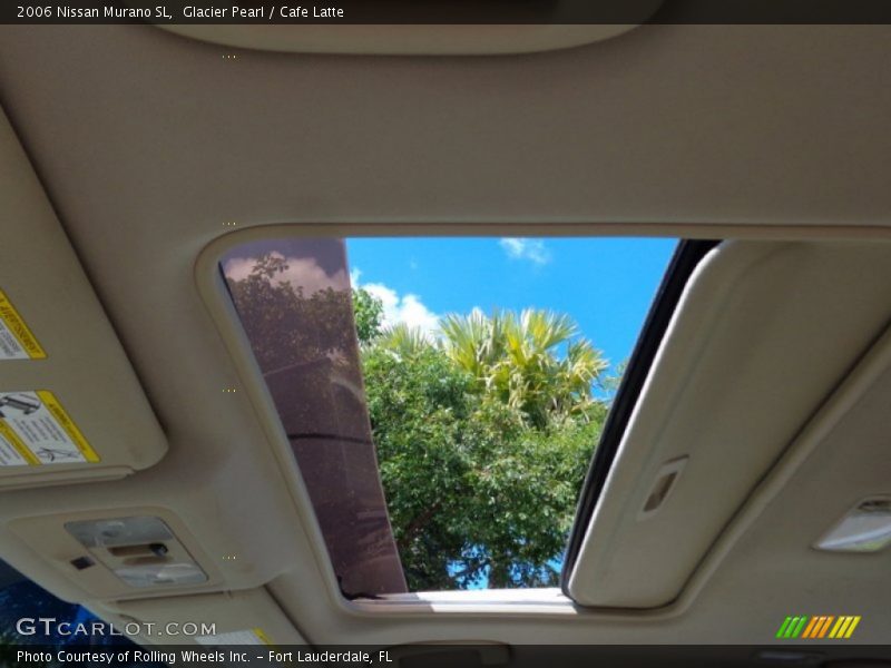 Glacier Pearl / Cafe Latte 2006 Nissan Murano SL