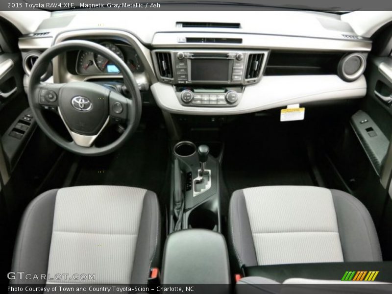 Magnetic Gray Metallic / Ash 2015 Toyota RAV4 XLE