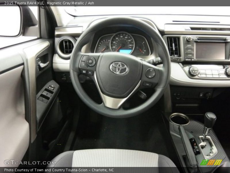 Magnetic Gray Metallic / Ash 2015 Toyota RAV4 XLE