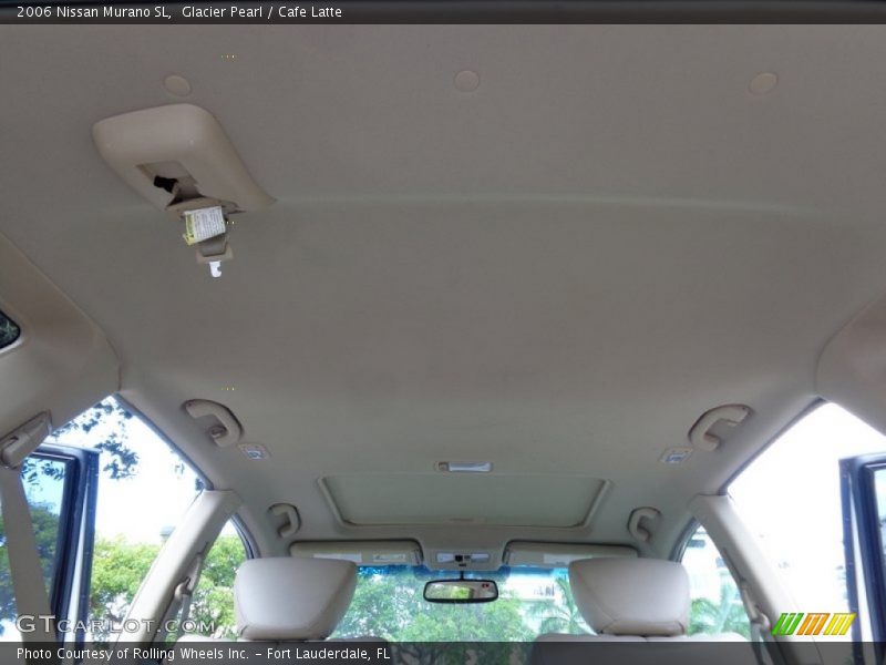 Glacier Pearl / Cafe Latte 2006 Nissan Murano SL
