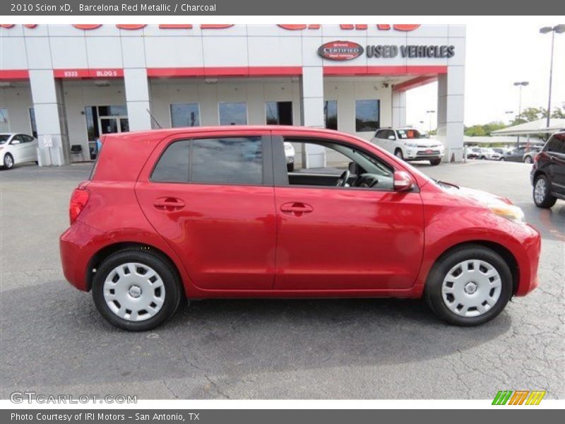 Barcelona Red Metallic / Charcoal 2010 Scion xD