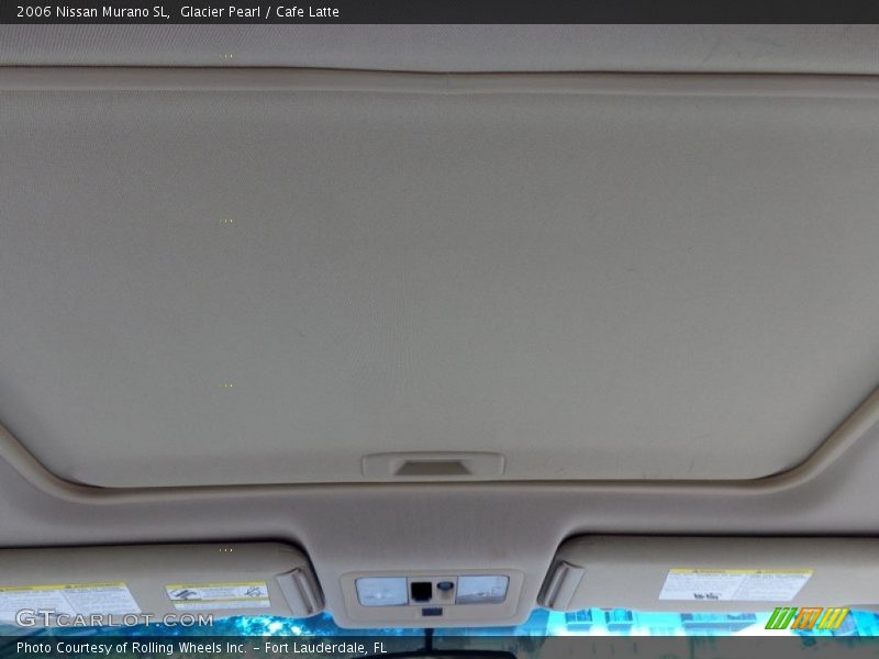 Glacier Pearl / Cafe Latte 2006 Nissan Murano SL