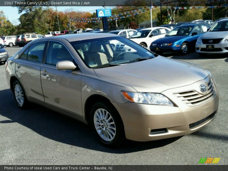 Desert Sand Mica / Ash 2007 Toyota Camry LE V6