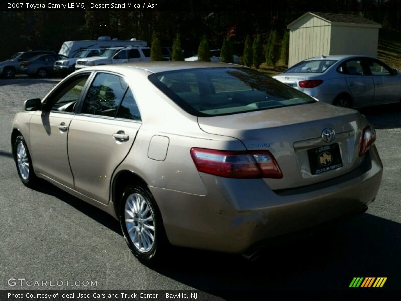 Desert Sand Mica / Ash 2007 Toyota Camry LE V6