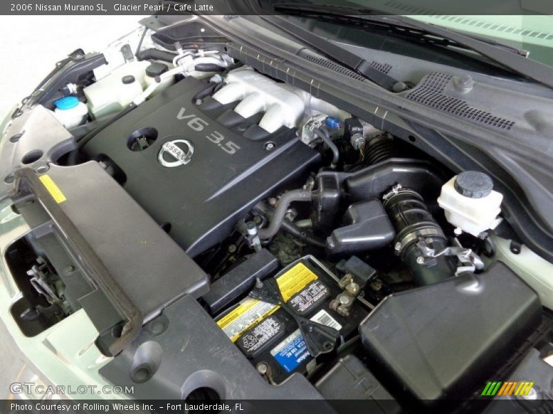Glacier Pearl / Cafe Latte 2006 Nissan Murano SL