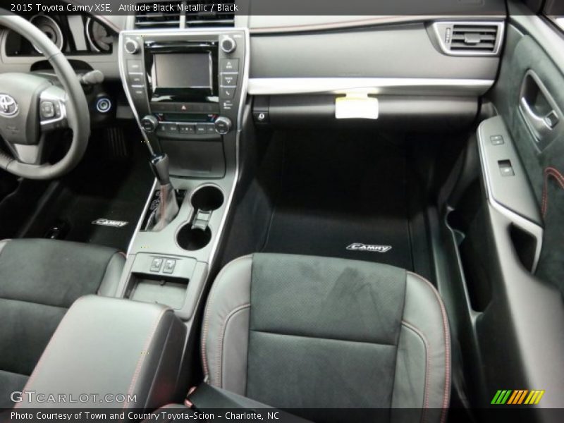 Front Seat of 2015 Camry XSE