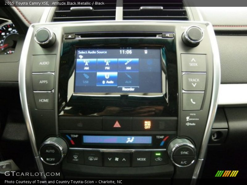 Attitude Black Metallic / Black 2015 Toyota Camry XSE