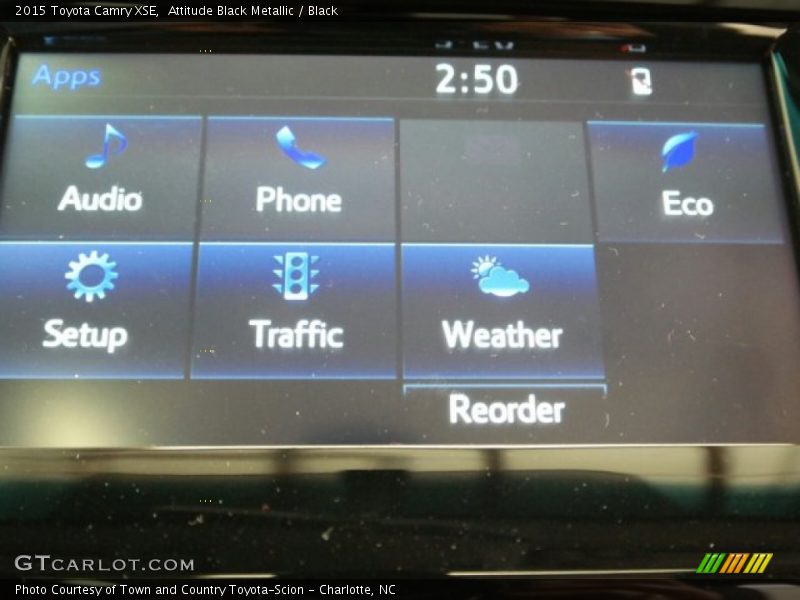 Attitude Black Metallic / Black 2015 Toyota Camry XSE