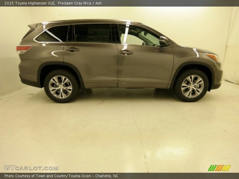 Predawn Gray Mica / Ash 2015 Toyota Highlander XLE