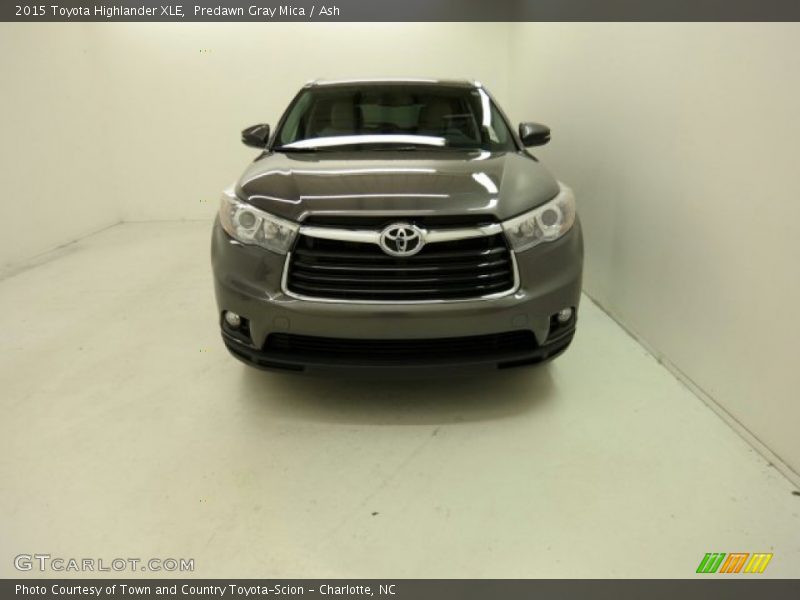 Predawn Gray Mica / Ash 2015 Toyota Highlander XLE