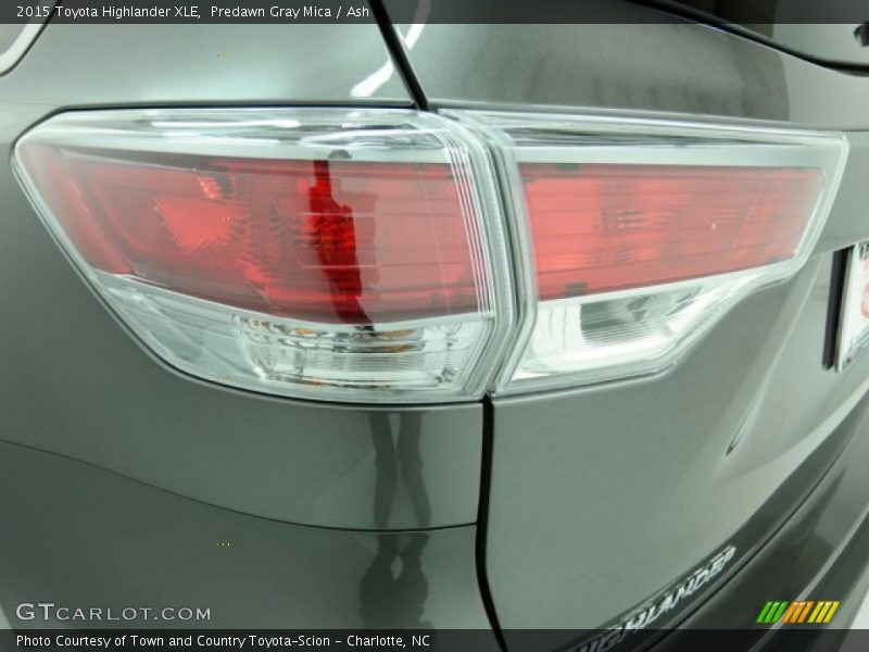 Predawn Gray Mica / Ash 2015 Toyota Highlander XLE