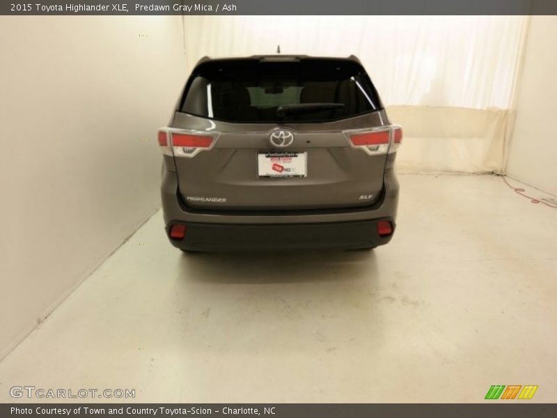 Predawn Gray Mica / Ash 2015 Toyota Highlander XLE