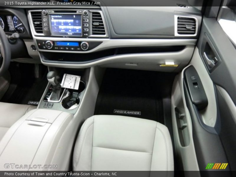 Predawn Gray Mica / Ash 2015 Toyota Highlander XLE