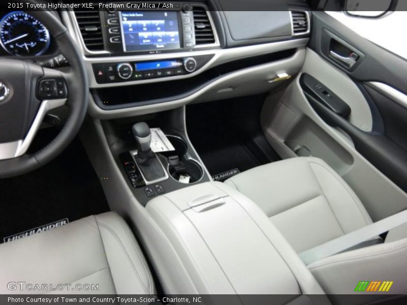 Predawn Gray Mica / Ash 2015 Toyota Highlander XLE