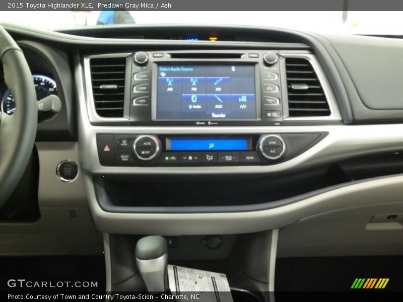 Predawn Gray Mica / Ash 2015 Toyota Highlander XLE