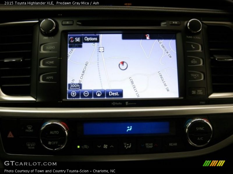 Predawn Gray Mica / Ash 2015 Toyota Highlander XLE