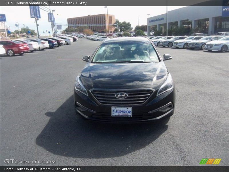 Phantom Black / Gray 2015 Hyundai Sonata Eco