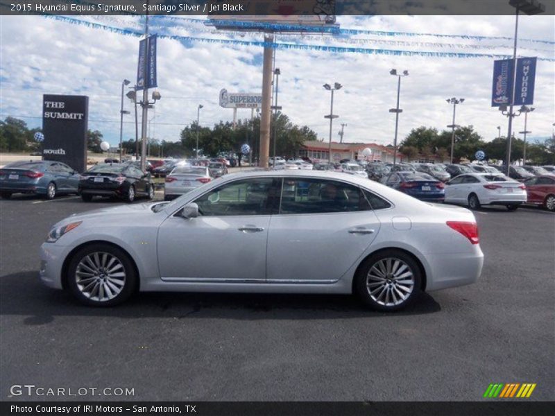 Santiago Silver / Jet Black 2015 Hyundai Equus Signature