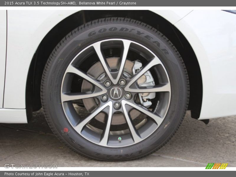 Bellanova White Pearl / Graystone 2015 Acura TLX 3.5 Technology SH-AWD
