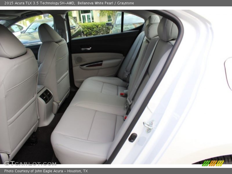 Bellanova White Pearl / Graystone 2015 Acura TLX 3.5 Technology SH-AWD
