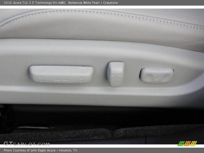 Bellanova White Pearl / Graystone 2015 Acura TLX 3.5 Technology SH-AWD