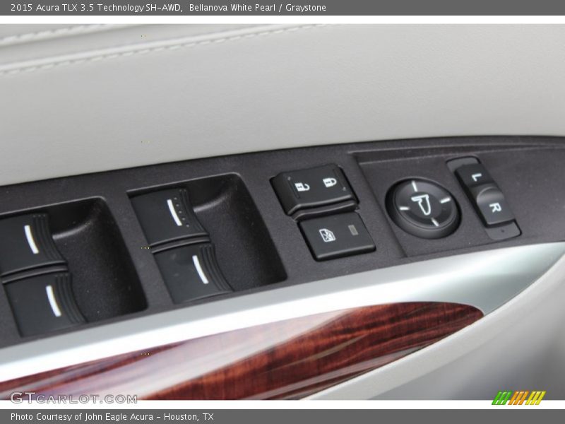 Bellanova White Pearl / Graystone 2015 Acura TLX 3.5 Technology SH-AWD