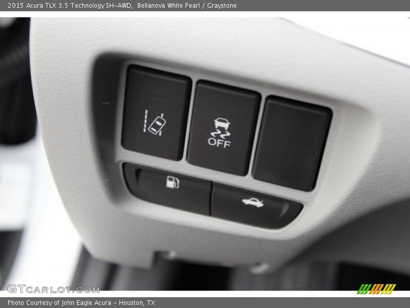 Bellanova White Pearl / Graystone 2015 Acura TLX 3.5 Technology SH-AWD