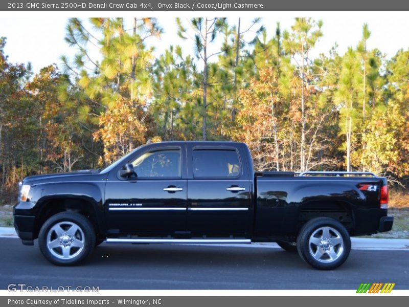 Onyx Black / Cocoa/Light Cashmere 2013 GMC Sierra 2500HD Denali Crew Cab 4x4