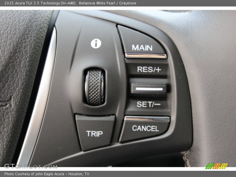 Bellanova White Pearl / Graystone 2015 Acura TLX 3.5 Technology SH-AWD