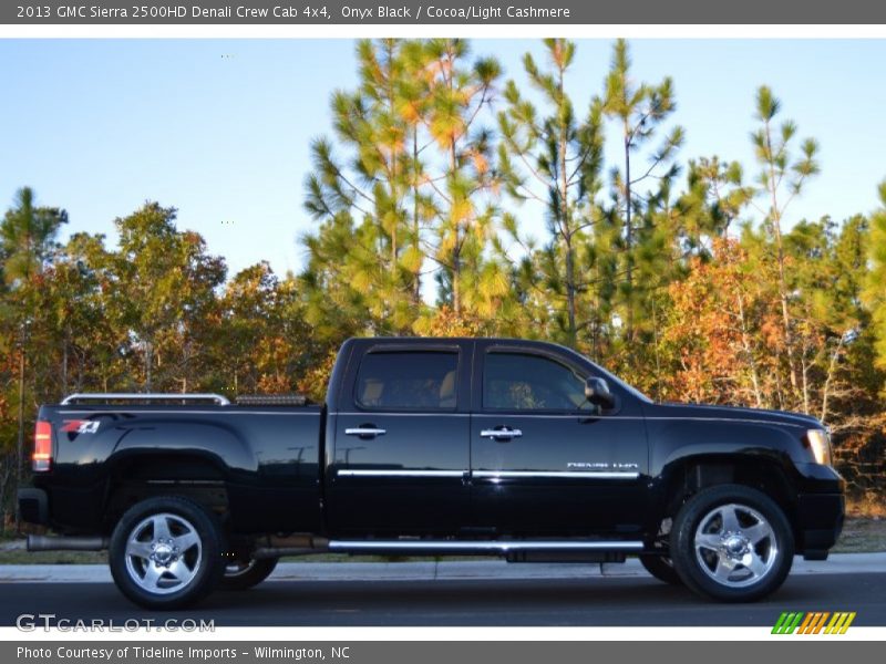 Onyx Black / Cocoa/Light Cashmere 2013 GMC Sierra 2500HD Denali Crew Cab 4x4