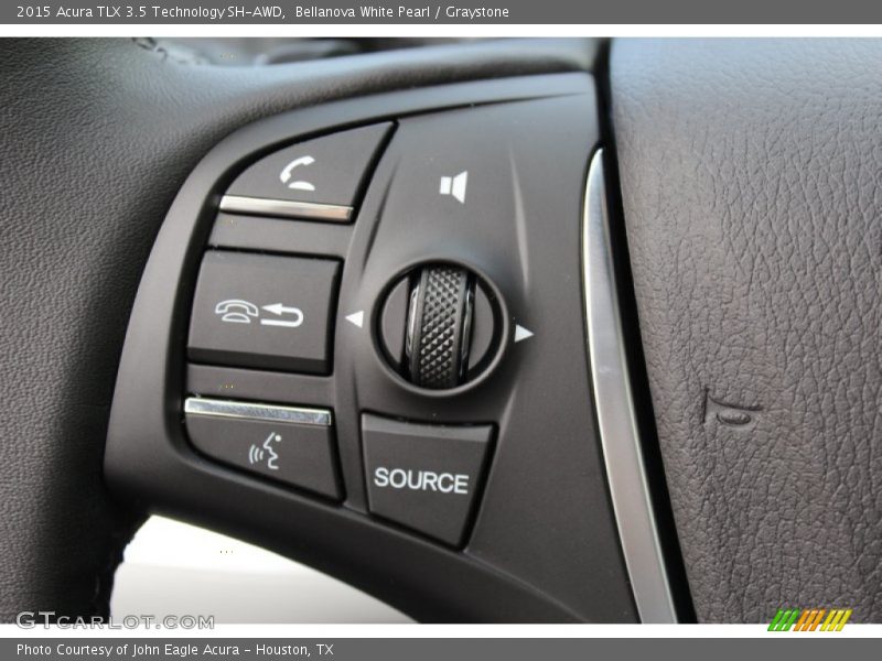 Bellanova White Pearl / Graystone 2015 Acura TLX 3.5 Technology SH-AWD