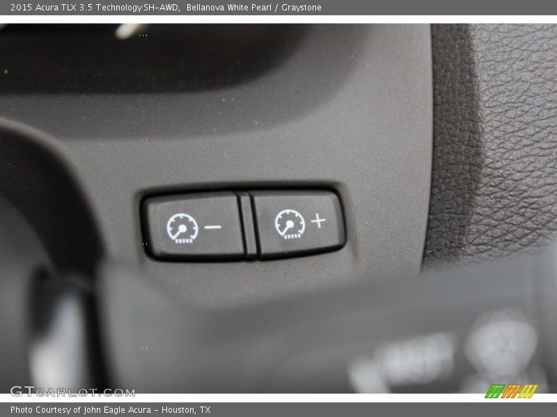 Bellanova White Pearl / Graystone 2015 Acura TLX 3.5 Technology SH-AWD