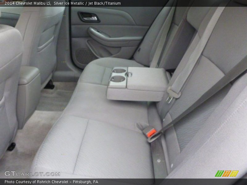 Rear Seat of 2014 Malibu LS