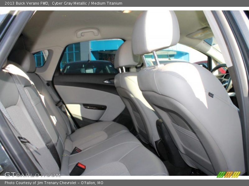 Cyber Gray Metallic / Medium Titanium 2013 Buick Verano FWD