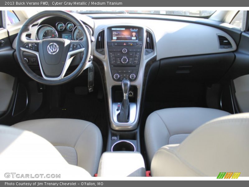 Cyber Gray Metallic / Medium Titanium 2013 Buick Verano FWD