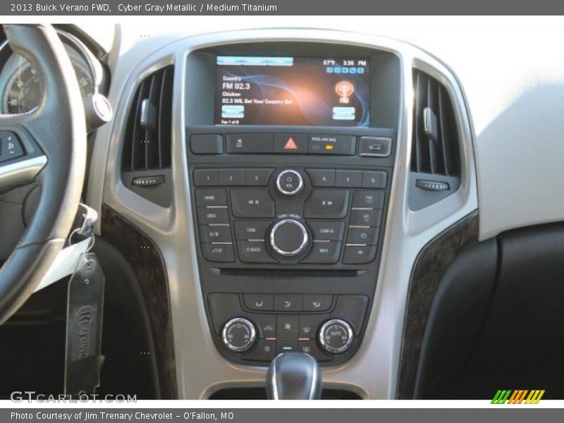 Cyber Gray Metallic / Medium Titanium 2013 Buick Verano FWD