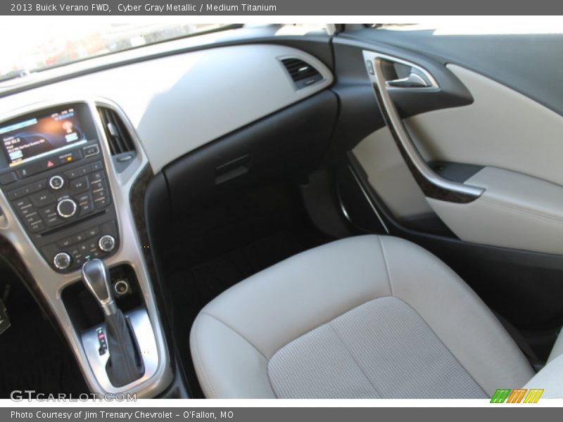 Cyber Gray Metallic / Medium Titanium 2013 Buick Verano FWD