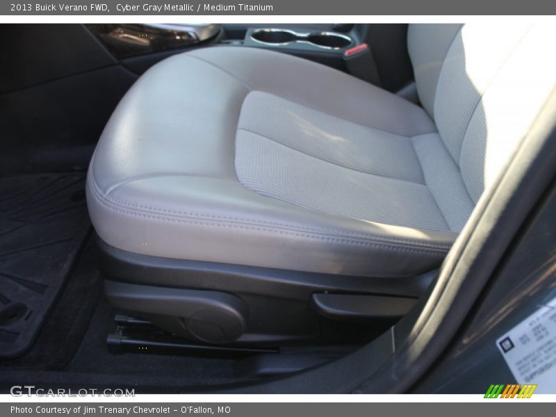 Cyber Gray Metallic / Medium Titanium 2013 Buick Verano FWD