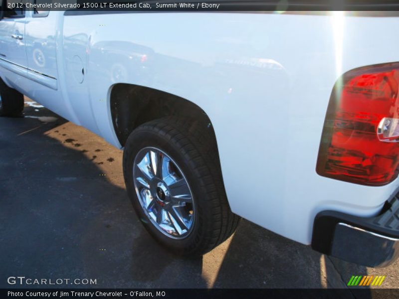 Summit White / Ebony 2012 Chevrolet Silverado 1500 LT Extended Cab