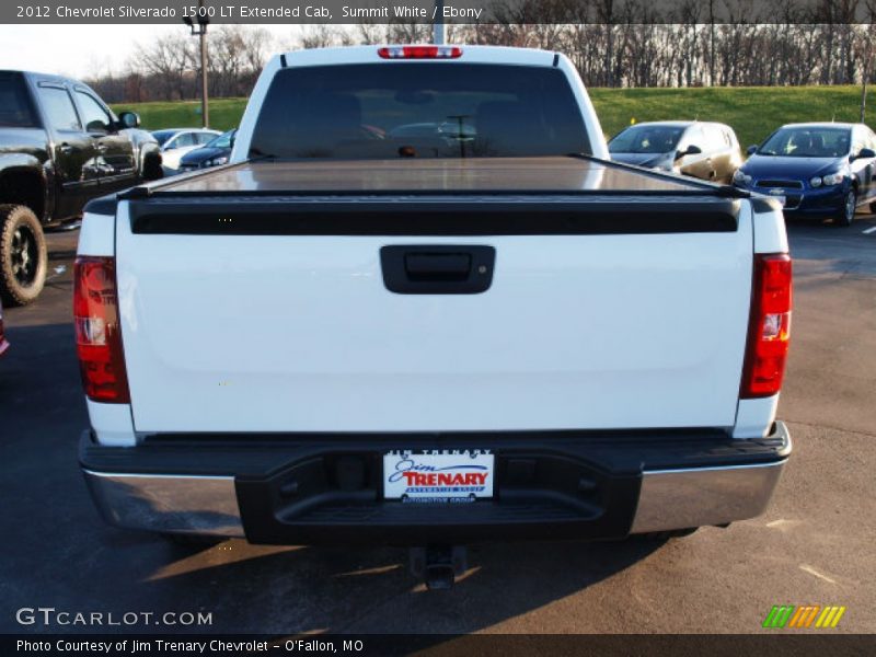 Summit White / Ebony 2012 Chevrolet Silverado 1500 LT Extended Cab