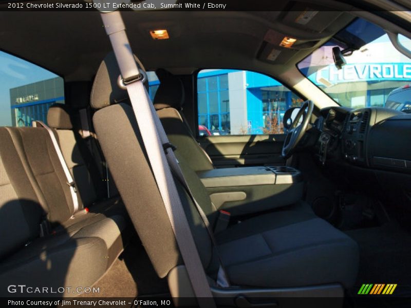 Summit White / Ebony 2012 Chevrolet Silverado 1500 LT Extended Cab