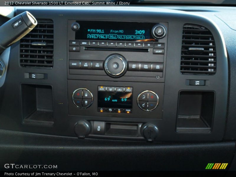 Summit White / Ebony 2012 Chevrolet Silverado 1500 LT Extended Cab