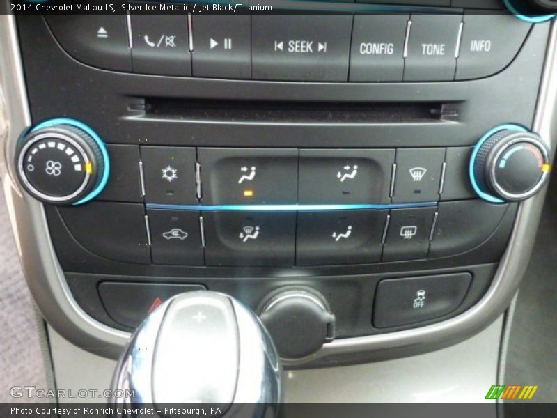 Controls of 2014 Malibu LS