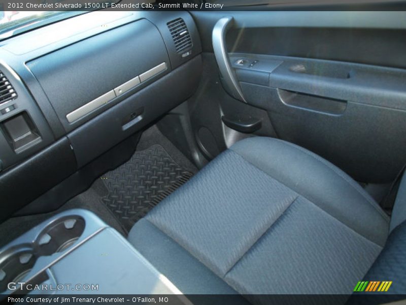 Summit White / Ebony 2012 Chevrolet Silverado 1500 LT Extended Cab