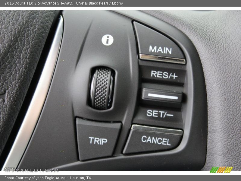 Controls of 2015 TLX 3.5 Advance SH-AWD